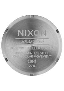 Time Teller Solar - Silver / Snow View 5