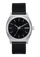 Time Teller Leather - Silver / Black