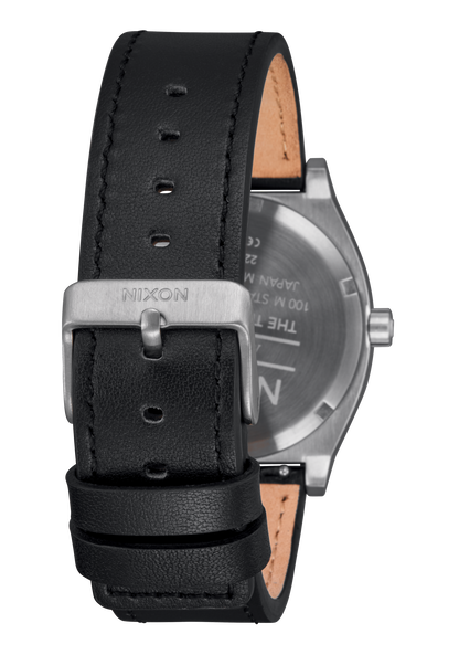 Time Teller Leather - Silver / Black View 4