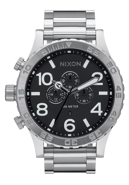 51-30 Chrono Watch | Black | Men's Stainless Steel – Nixon EU 51-30 Chrono Watch | Black | Men's Stainless Steel – Nixon EU