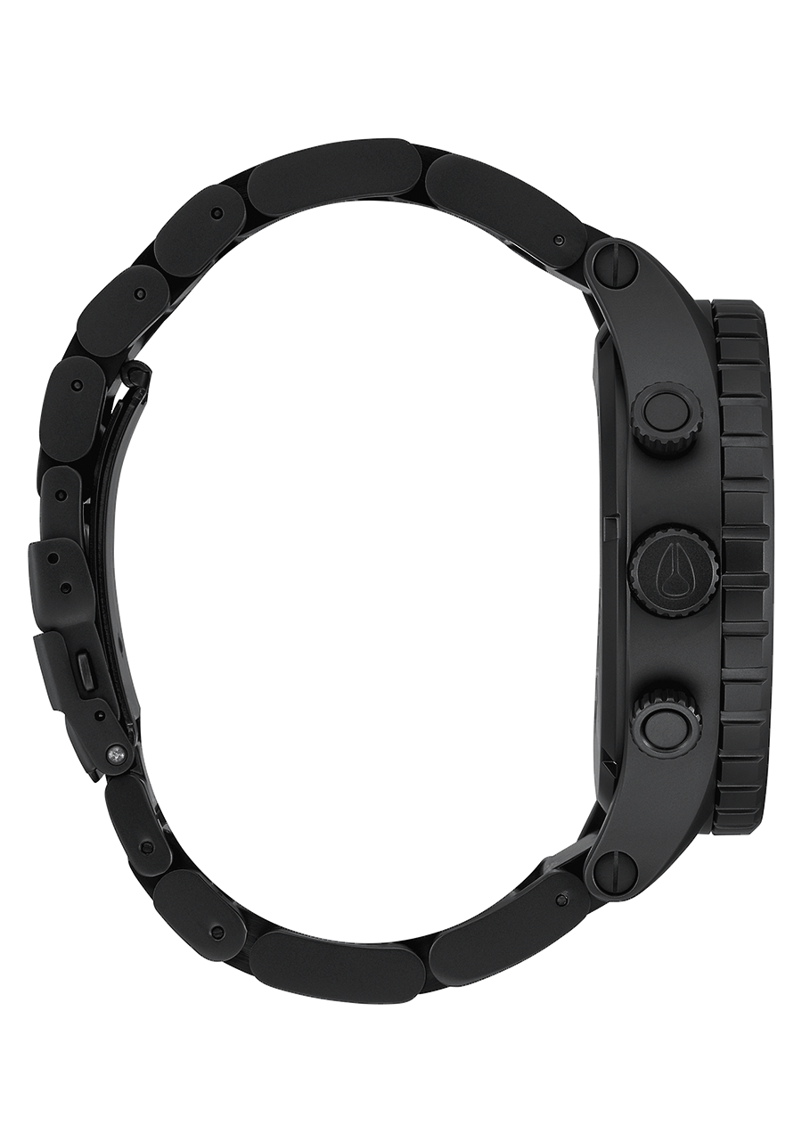 NIXON 51-30 PU MATTE BLACK/SURPLUS ニクソン 51-30 PU マットブラック/サープラス Nixon 51-30 Tide Watch - Matte Black⁄Surplus