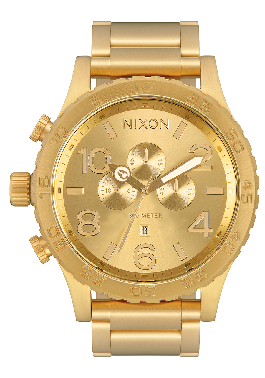 51 30 Chrono Watch All Gold Men s Stainless Steel Nixon UK