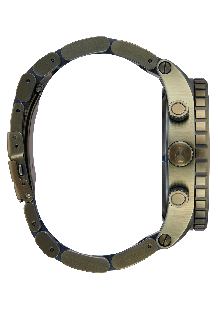 NIXON 51-30 PU MATTE BLACK/SURPLUS ニクソン 51-30 PU マットブラック/サープラス Nixon 51-30 Tide Watch - Matte Black⁄Surplus