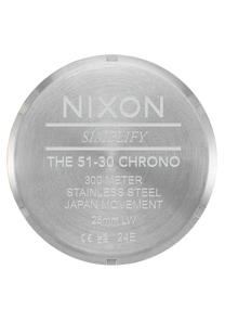 51-30 Chrono - Silver / Rose Gold / Black View 5