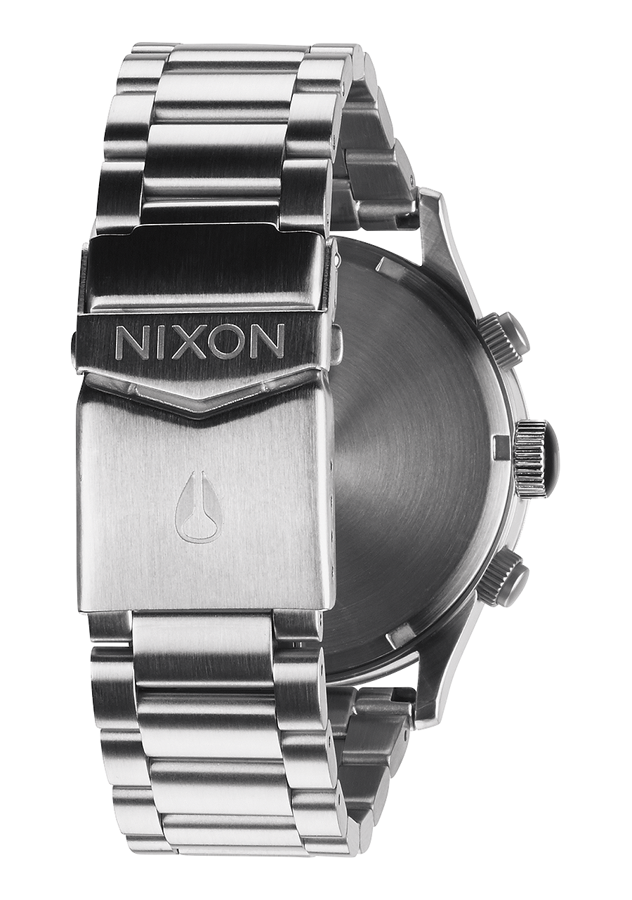 Sentry Chrono Watch Black Men s Stainless Steel Nixon UK