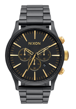 Sentry Chrono - Matte Black / Gold