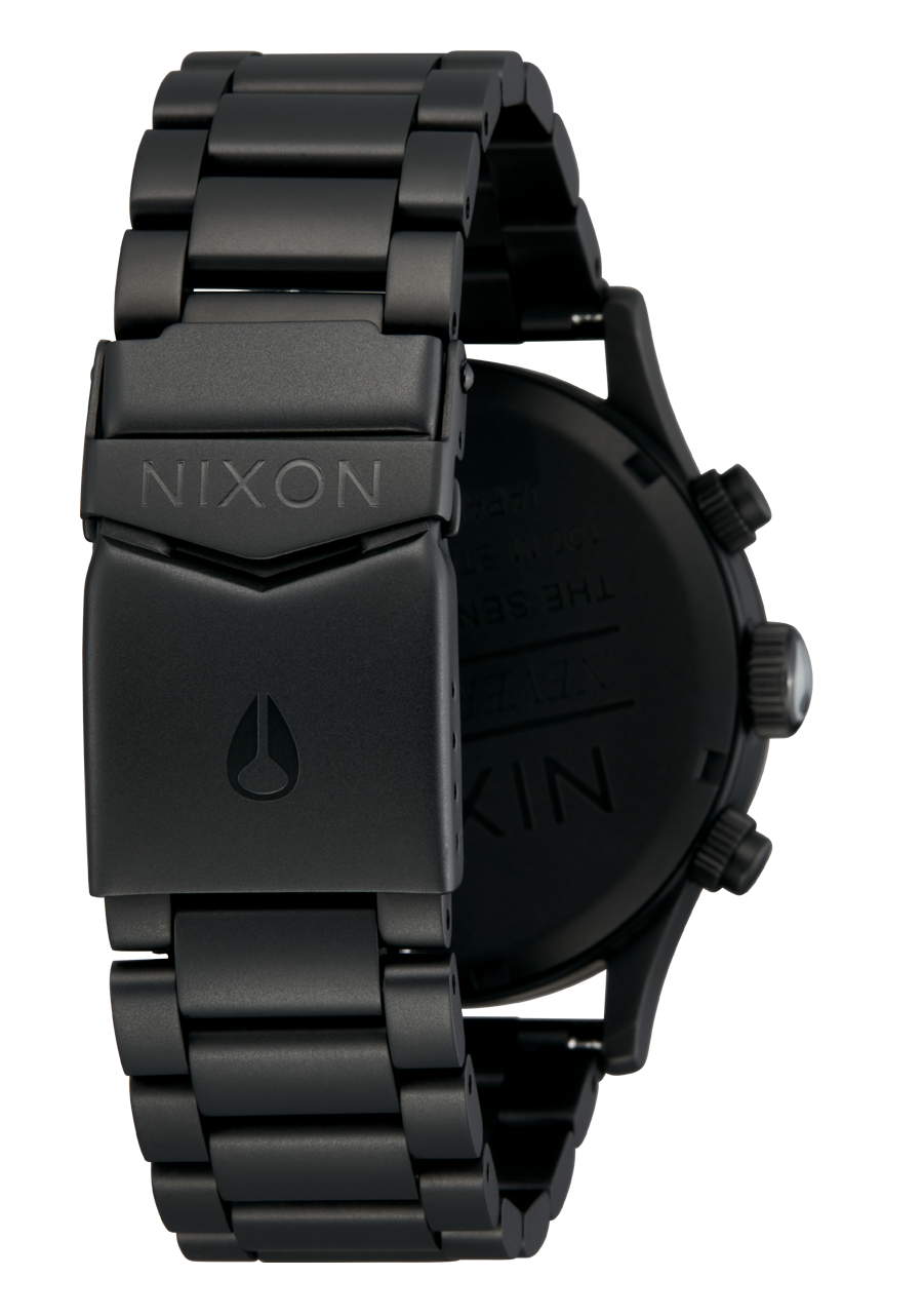 Sentry Chrono - All Matte Black/Polished Black View 4