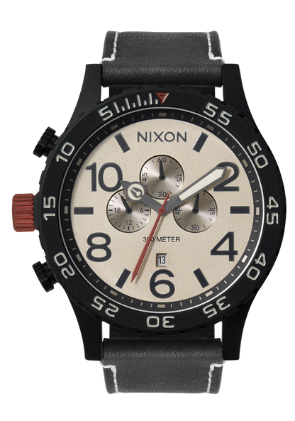 51-30 Chrono Leather - Black / Pumice / Charcoal View 1