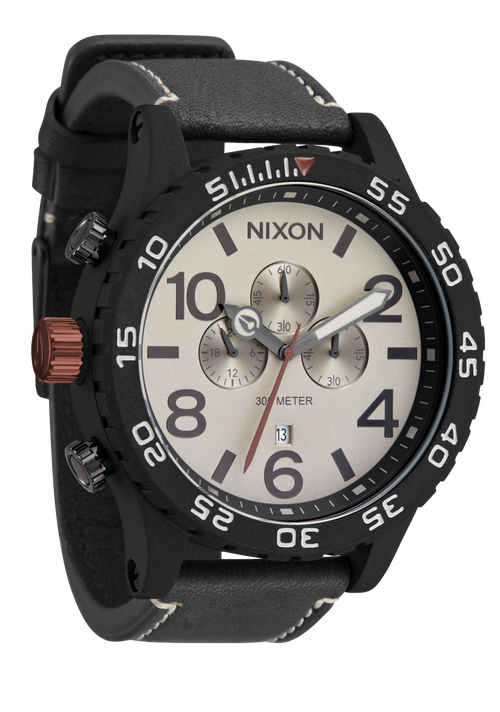 51-30 Chrono Leather - Black / Pumice / Charcoal