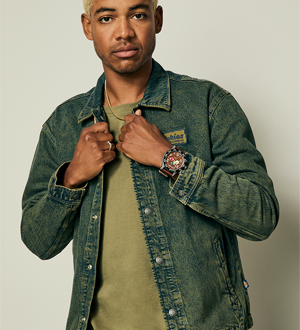 51-30 Chrono Leather - Silver / Rosewood / Chocolate