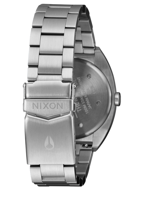 Mullet Stainless Steel Watch Silver Teal Unisex Analog Nixon UK