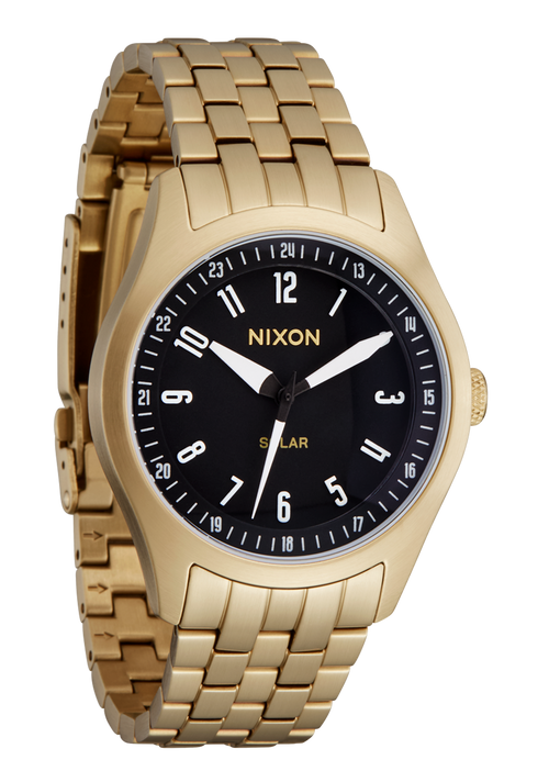 Nixon gold plated watch hotsell