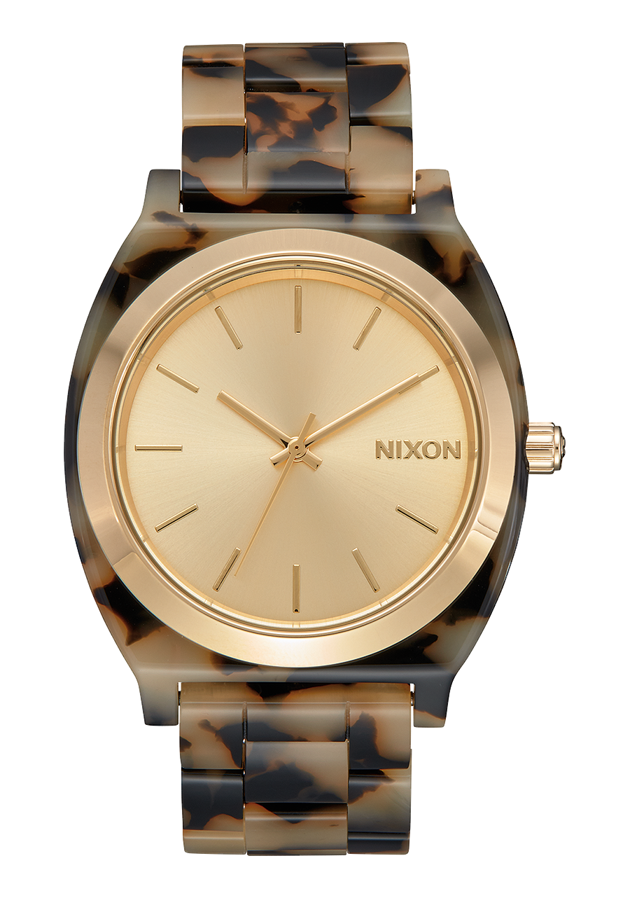 Time Teller Acetate Watch | Cream Tortoise | Unisex Acetate – Nixon UK