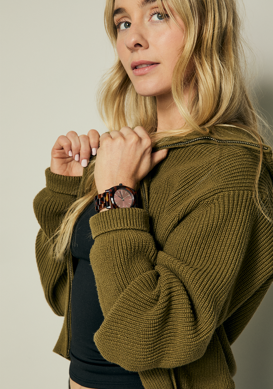 Time Teller Acetate - Tortoise / Oxblood View 6