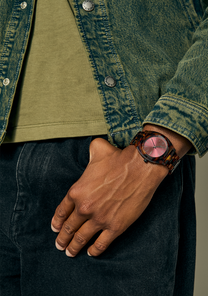 Time Teller Acetate - Tortoise / Oxblood View 8