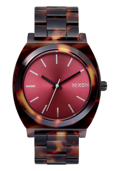 Time Teller Acetate - Tortoise / Oxblood