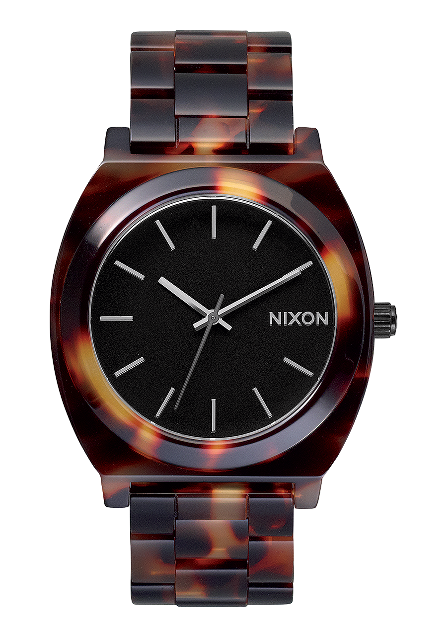 Time Teller Acetate Watch | Tortoise | Unisex Acetate – Nixon UK