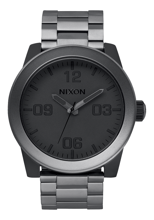 Corporal Stainless Steel - Matte Black / Matte Gunmetal