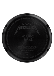 Corporal Stainless Steel - Black / And Justice For All View 4