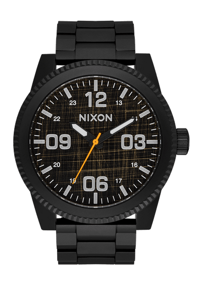 Corporal Stainless Steel - Super Black / Black Top