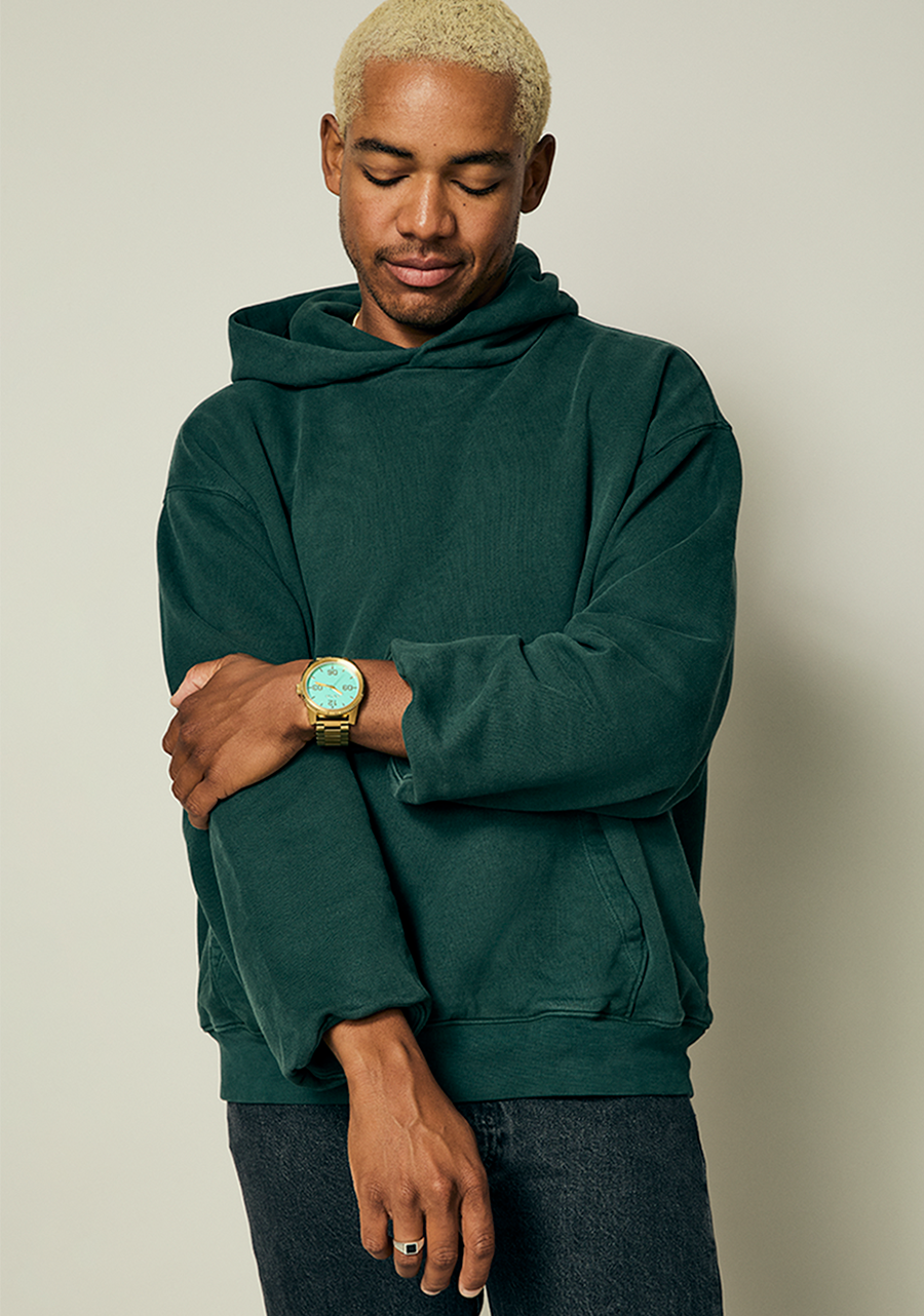 Corporal Stainless Steel - Gold / Turquoise / Gold View 10