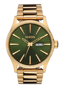 Nixon watch green face discount