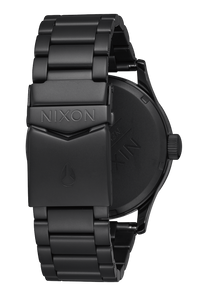 
Nixon Sentry Stainless Steel Watch - Analog - All Black / Rose Gold - View 3