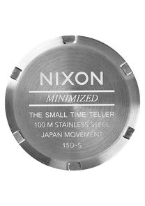 
Nixon Small Time Teller Watch - Analog - Navy / Rose Gold - View 4