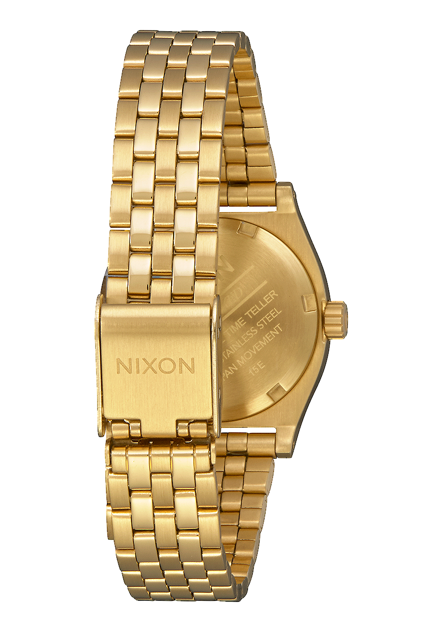 Nixon medium time teller gold clearance