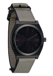 20mm Nylon #TIDE One Piece Band - Khaki / Black View 4