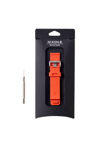 23mm Nylon #TIDE Band - Black / Silver View 3