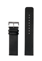23mm Veg Tanned Leather Band - Black