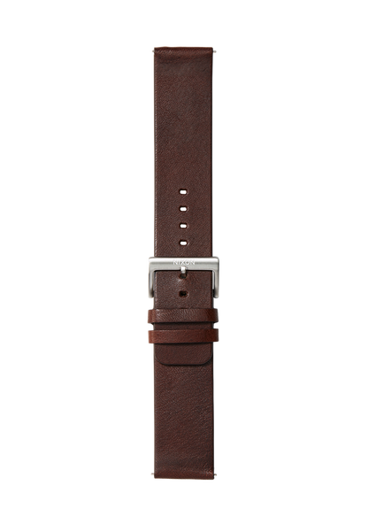 23mm Veg Tanned Leather Band - Brown View 2