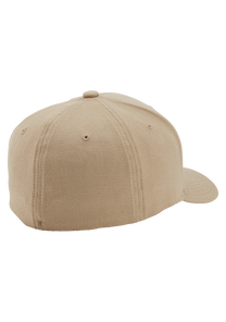 Deep Down Flexfit Athletic Fit Hat - Khaki View 2