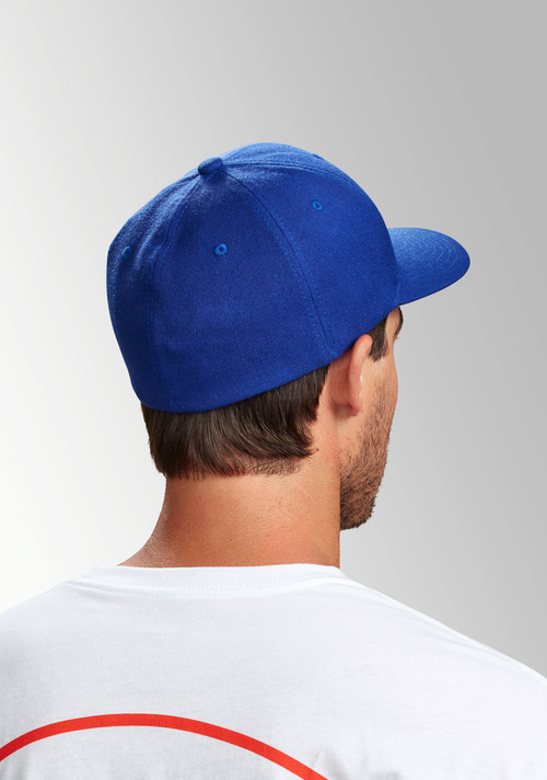 Deep Down Flexfit Athletic Fit Hat - Royal / Royal