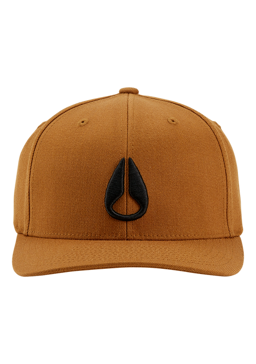 Deep Down Flexfit Athletic Fit Hat - Brown / Black