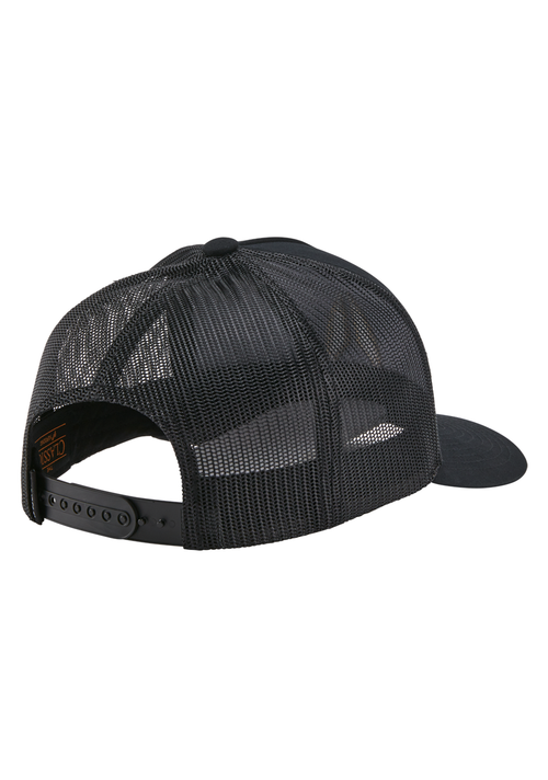 Iconed Trucker Hat - Black / Khaki