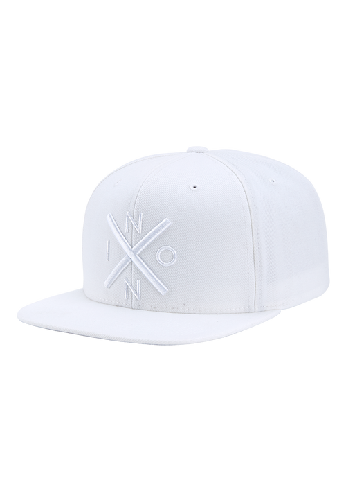 Exchange Snapback Hat - White / Gray