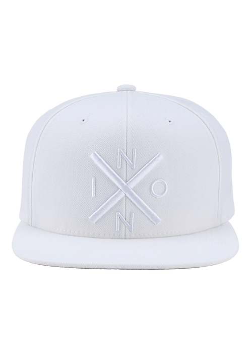 Exchange Snapback Hat - White / Gray