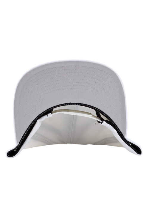 Exchange Snapback Hat - White / Gray