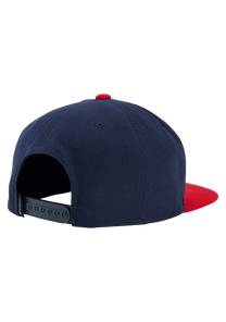 Exchange Snapback Hat - Navy / Red View 2