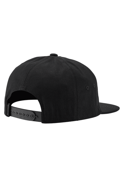 Yorker Snapback Hat - Black View 2