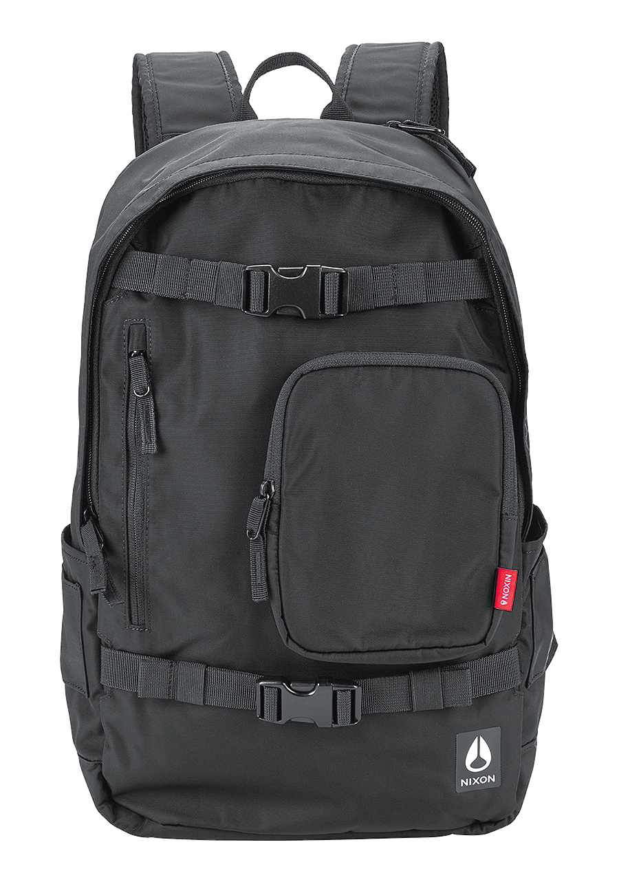Smith Backpack - All Black Nylon View 1
