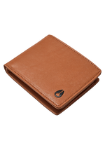 Pass Leather Wallet - Saddle