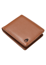 Pass Vegan Leather Wallet - Saddle