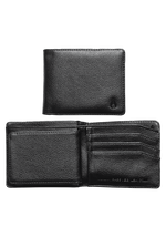 Pass Vegan Leather Coin Wallet - Black