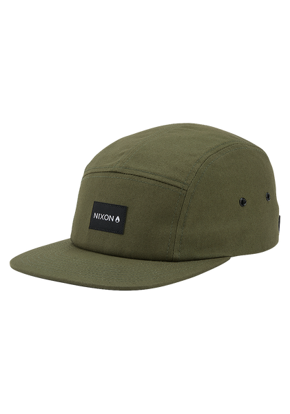 Mikey 5 Panel Hat | Olive – Nixon EU