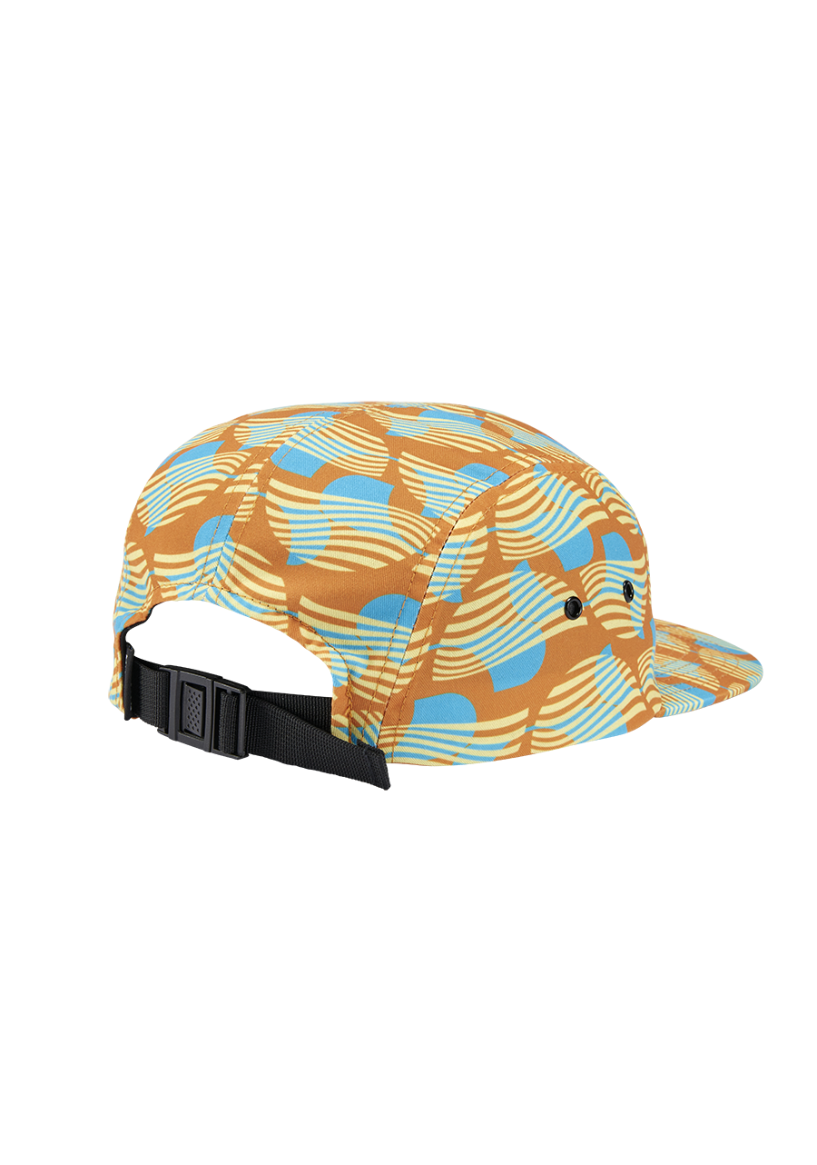 Mikey 5 Panel Hat - Sunrise / Multi View 2
