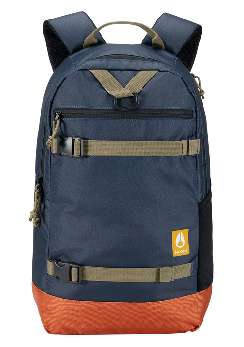 Ransack Backpack Navy Multi REPREVE Recycled Plastic Bottles Nixon UK