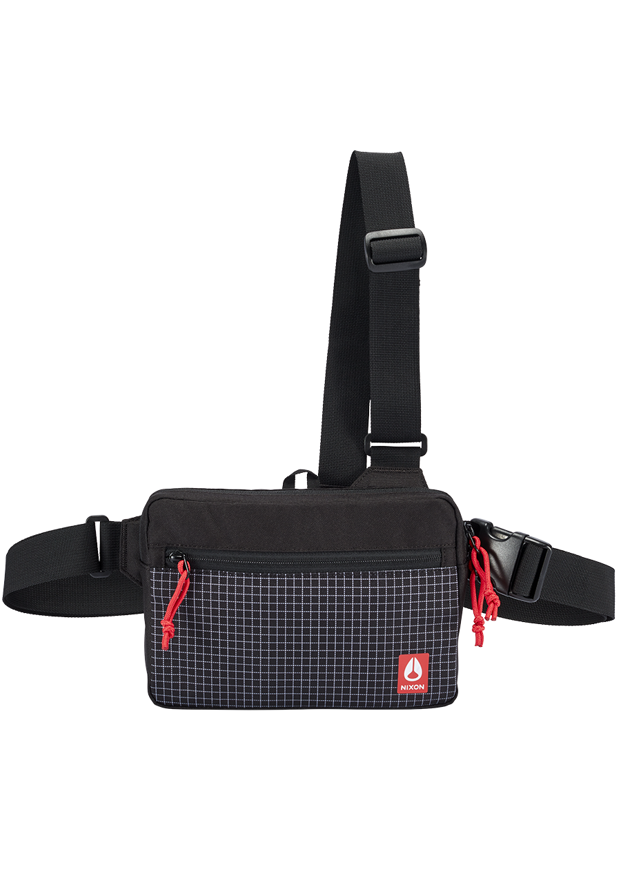 Bandit Bag - Black / Red View 1